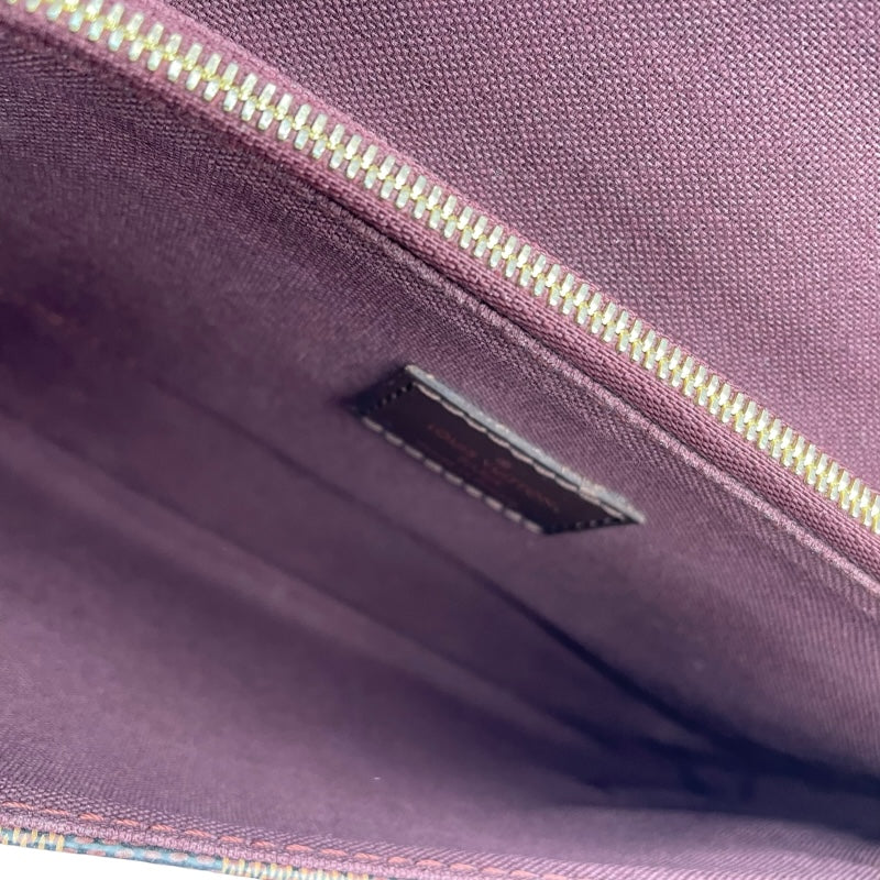ルイ・ヴィトン LOUIS VUITTON ホクストンPM N41257 ブラウン ダミエキャンバス レディース ショルダーバッグ