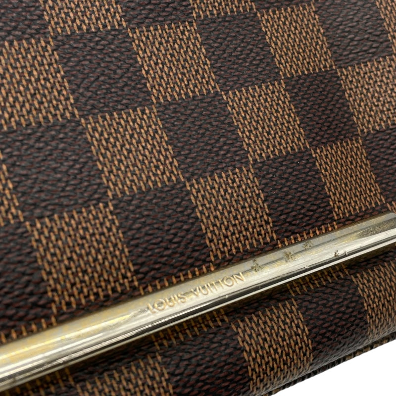 ルイ・ヴィトン LOUIS VUITTON ホクストンPM N41257 ブラウン ダミエキャンバス レディース ショルダーバッグ