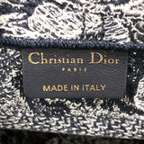 クリスチャン・ディオール Christian Dior ブックトートスモール M1296ZRIW928 ベージュ×ネイビー キャンバス レディース トートバッグ