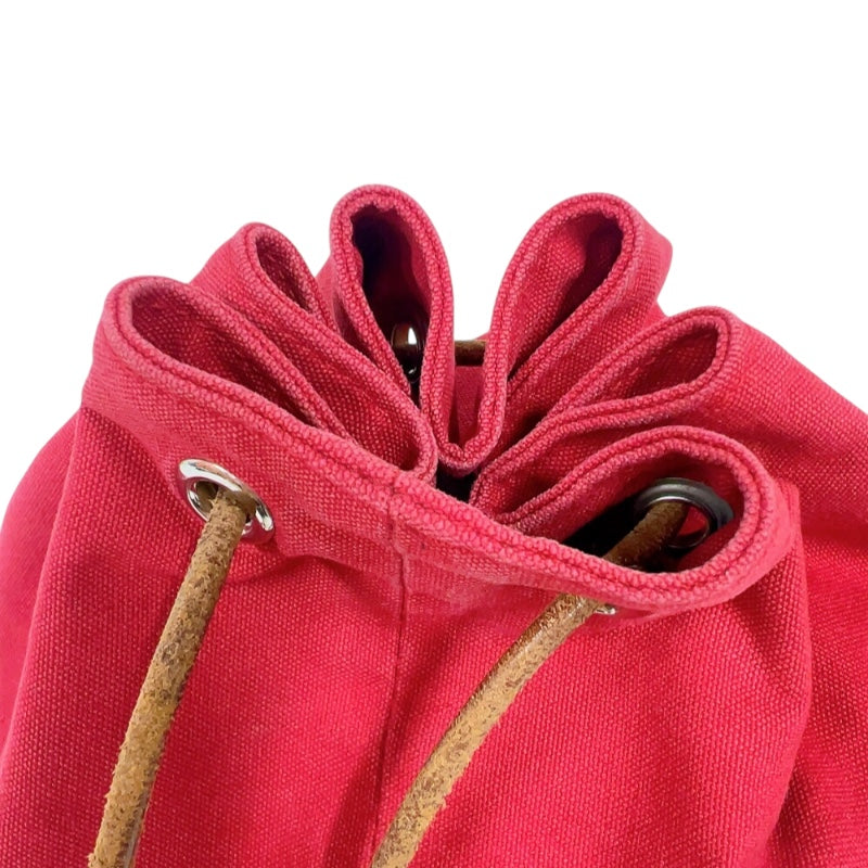 エルメス HERMES ポロションミミル レッド トワル レディース ショルダーバッグ