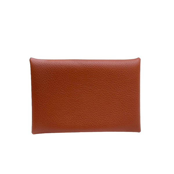 エルメス Hermes HERMES カードケース CALVI VERSO バイカラー