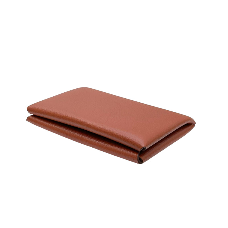 エルメス HERMES カルヴィ B刻印 ブリック エバーカラー ユニセックス カードケース