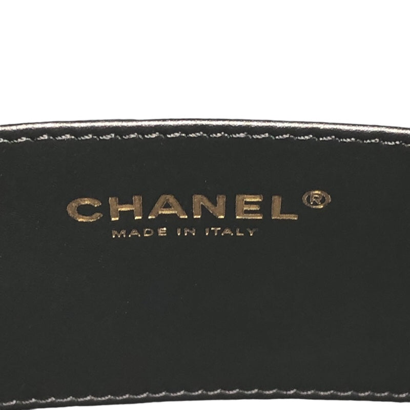 シャネル CHANEL CHANEL22ミニバッグ AS3980 ブラック/GD金具 シャイニーカーフ レディース ショルダーバッグ