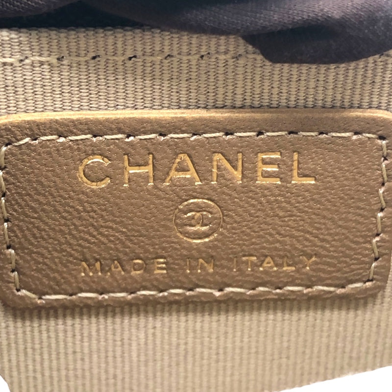 シャネル CHANEL マトラッセチェーンウォレット AP2462 ブラック　ゴールド金具 ラムスキン レディース カードケース