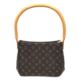 ルイ・ヴィトン LOUIS VUITTON ルーピングMM M51146 モノグラム PVCコーティングキャンバス レディース ハンドバッグ