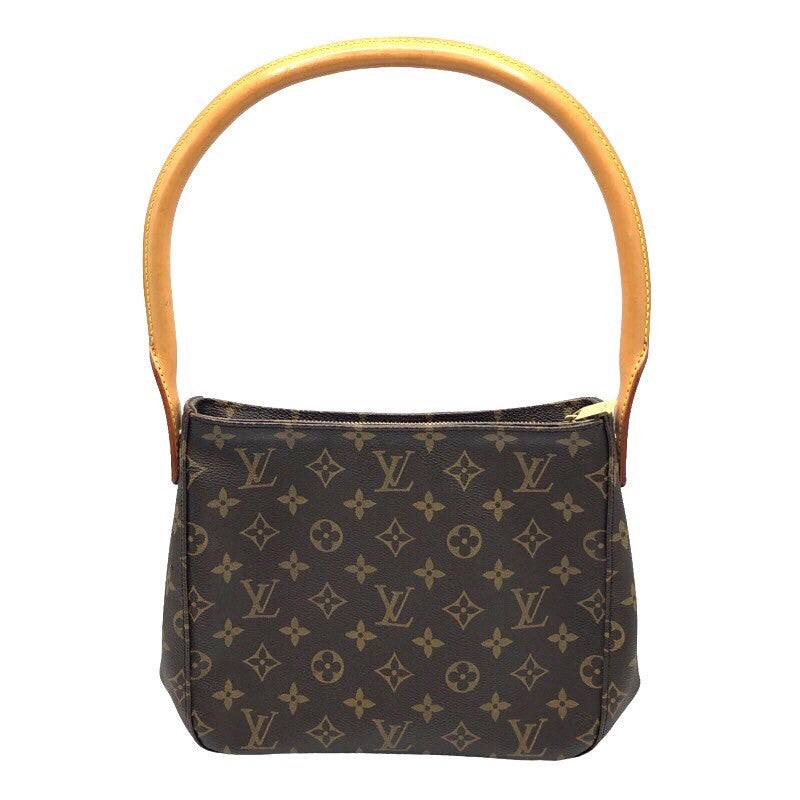 ルイ・ヴィトン LOUIS VUITTON ルーピングMM M51146 モノグラム PVCコーティングキャンバス レディース ハンドバッグ