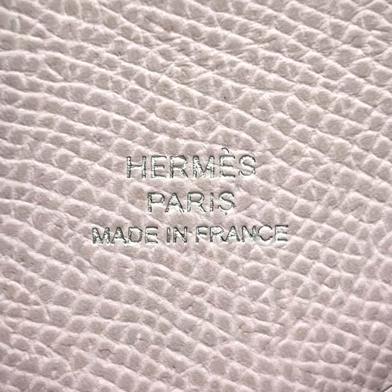 エルメス HERMES カルヴィ U刻印 モーヴペール シルバー金具 ヴォー・エプソン レディース コインケース