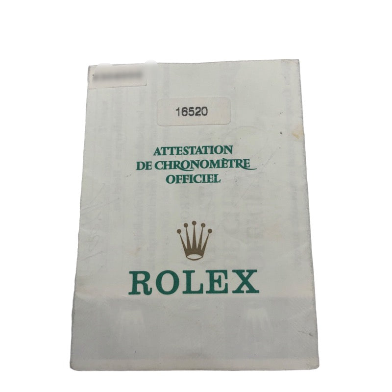 ロレックス ROLEX デイトナ P番 16520 ブラック SS 自動巻き メンズ 腕時計