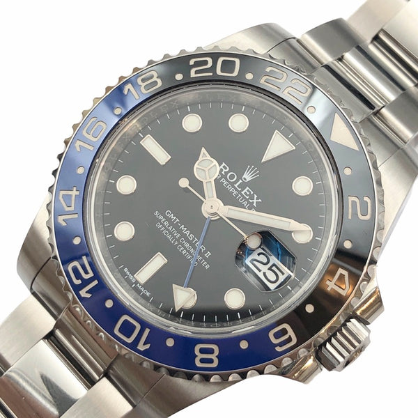 ロレックス ROLEX GMTマスター2　 116710BLNR SS 自動巻き メンズ 腕時計