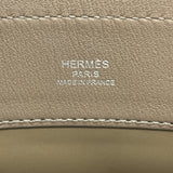 エルメス HERMES アリーヌミニ D刻 ベージュドゥワイマール×シルバー スイフト レディース ショルダーバッグ