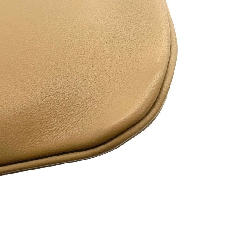 エルメス HERMES アリーヌミニ D刻 ベージュドゥワイマール×シルバー スイフト レディース ショルダーバッグ