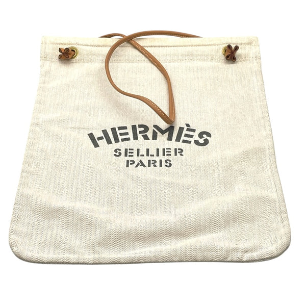エルメス HERMES アリーヌGM ナチュラル トワル レディース トートバッグ