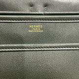 エルメス HERMES ヌメア ○U刻 マラカイト・ゴールド金具 ヴォーガリバー レディース ショルダーバッグ