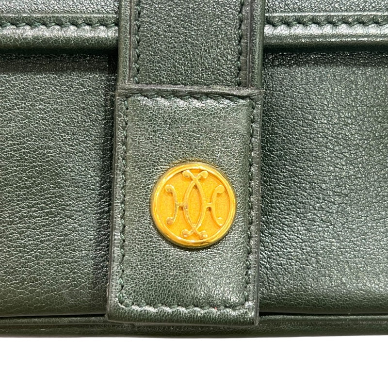 エルメス HERMES ヌメア ○U刻 マラカイト・ゴールド金具 ヴォーガリバー レディース ショルダーバッグ
