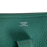 エルメス HERMES エヴリン3 GM □Q刻印 マカライト シルバー金具 トリヨンクレマンス レディース ショルダーバッグ