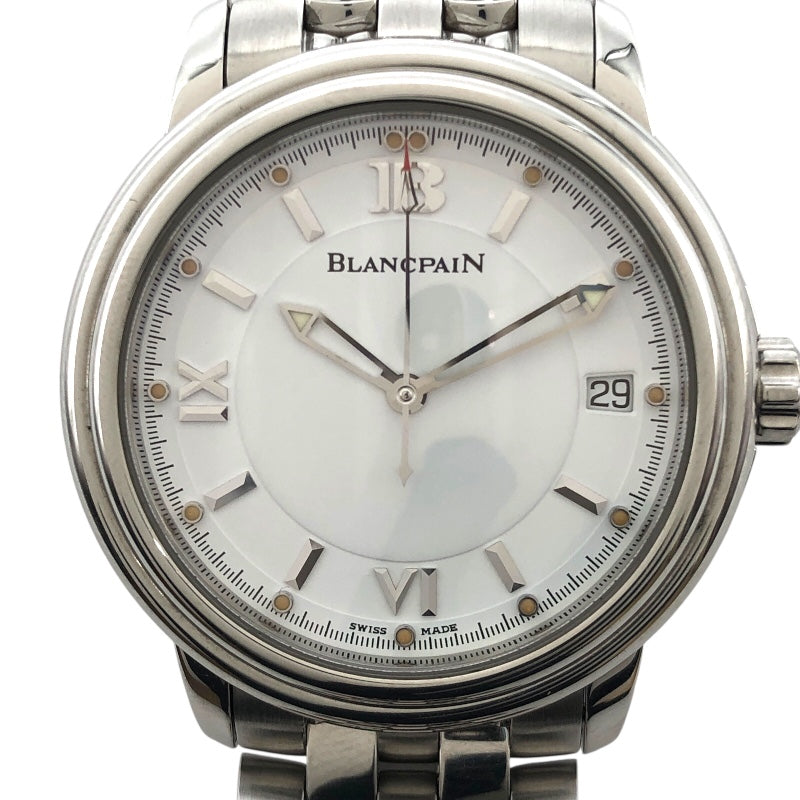 ブランパン BLANCPAIN レマン ホワイト SS 自動巻き メンズ 腕時計