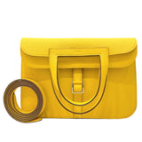 エルメス HERMES アルザン25 B刻印 ジョーヌナプル シルバー金具 トリヨンクレマンス レディース 2wayハンドバッグ