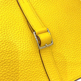 エルメス HERMES アルザン25 B刻印 ジョーヌナプル シルバー金具 トリヨンクレマンス レディース 2wayハンドバッグ