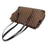 ルイ・ヴィトン LOUIS VUITTON チェルシー N51119 ブラウン ゴールド金具 ダミエ レディース トートバッグ