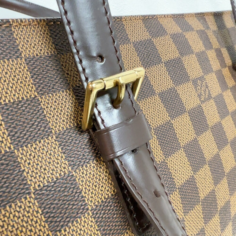 ルイ・ヴィトン LOUIS VUITTON チェルシー N51119 ブラウン ゴールド金具 ダミエ レディース トートバッグ