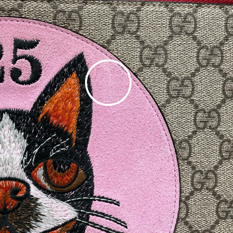 グッチ GUCCI クラッチバッグ 506280 ボスコピンク GGスプリーム  メンズ クラッチバッグ