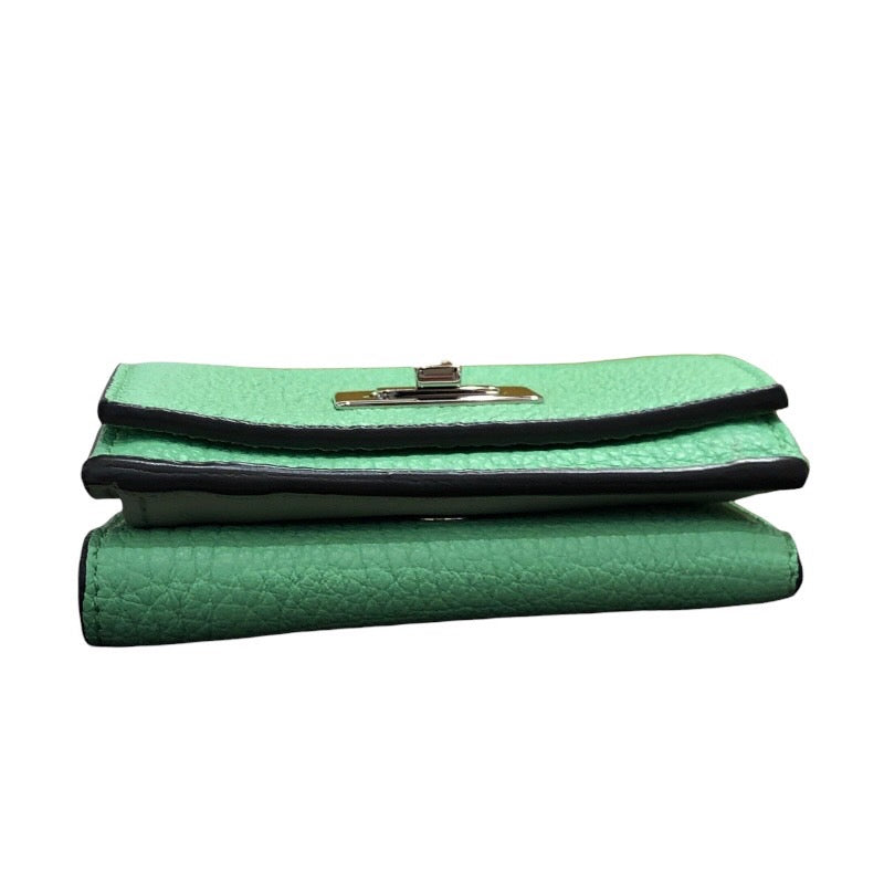 フェンディ FENDI コンパクトウォレット 8M0426 グリーン