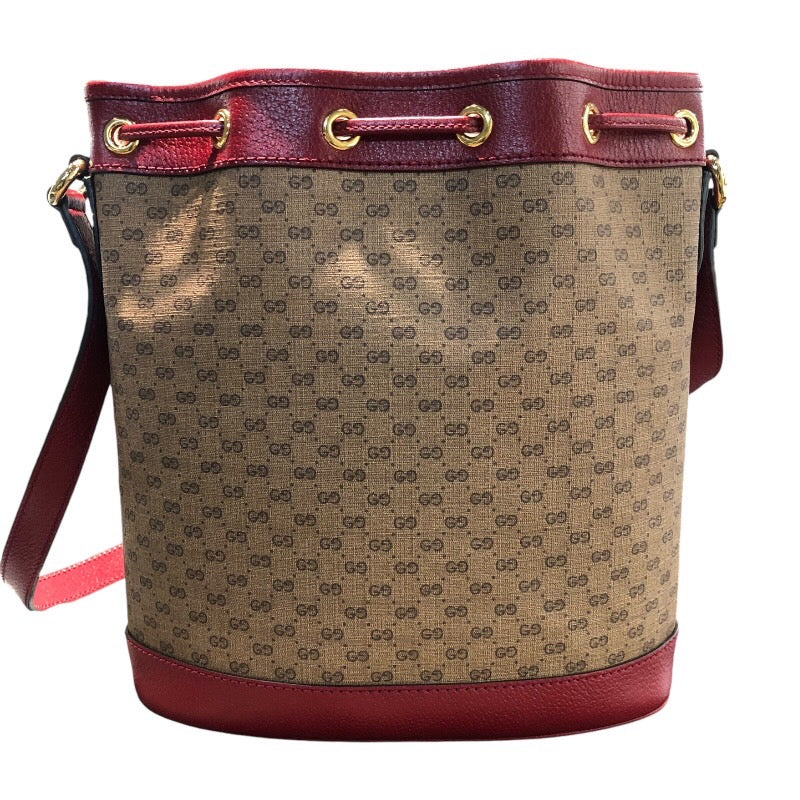 グッチ GUCCI ショルダーバッグ　ドラえもんコラボ 655597 ブラウン GGスプリームキャンバス ユニセックス ショルダーバッグ