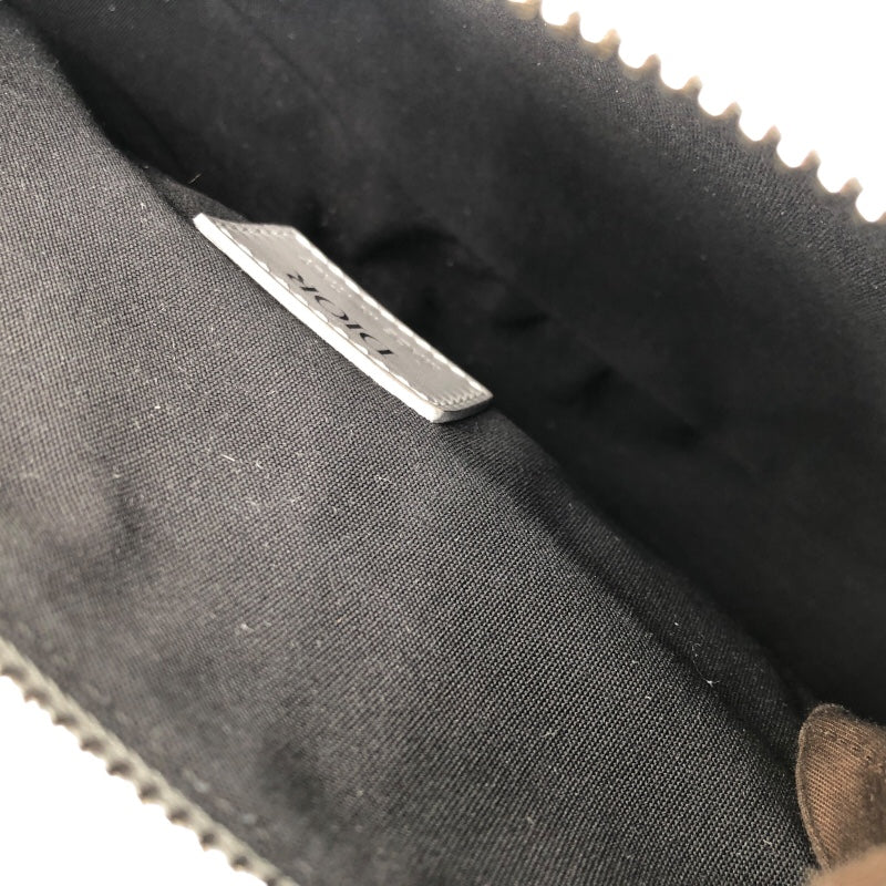中古★DIOR☆スカイブルー サドル ショルダーバッグ Dior And Shawn Stussy サドル ショルダーバッグ ブルー (Dior