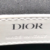 クリスチャン・ディオール Christian Dior サドルショルダーバッグ グレー コーティングキャンバス レディース ショルダーバッグ