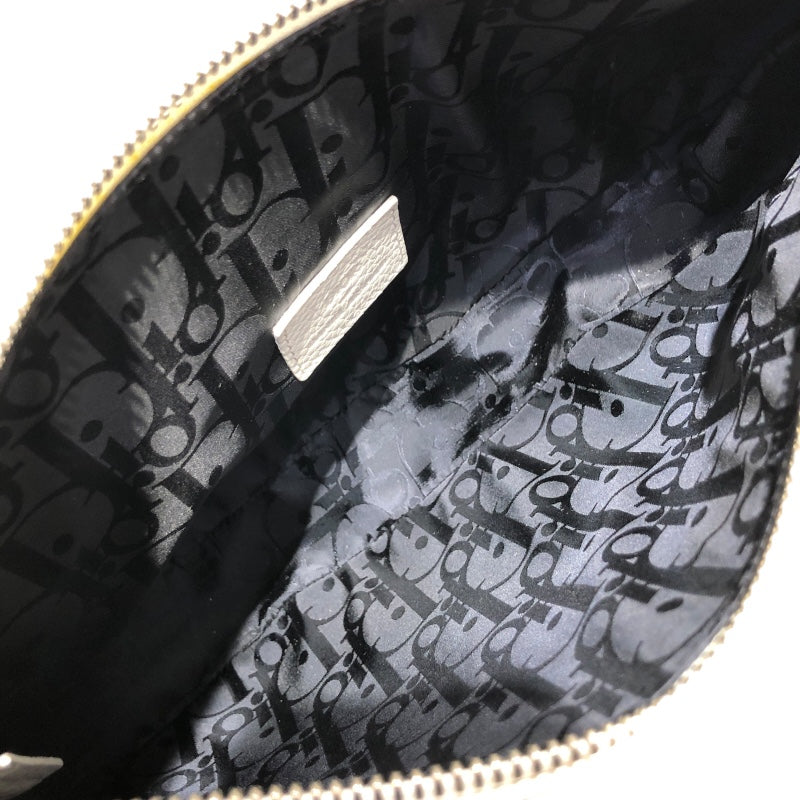 クリスチャン・ディオール Christian Dior サドルショルダー 06-BO-1119 レザー メンズ ボディバッグ