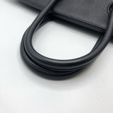 エルメス HERMES バーキン35 □Q刻 ブラック×SV金具 トゴ メンズ ハンドバッグ