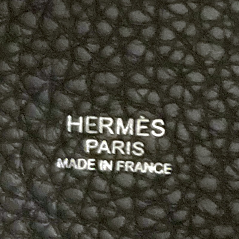 エルメス HERMES ピコタンロックPM D刻 ブラック/SV金具 トリヨンクレマンス レディース ハンドバッグ