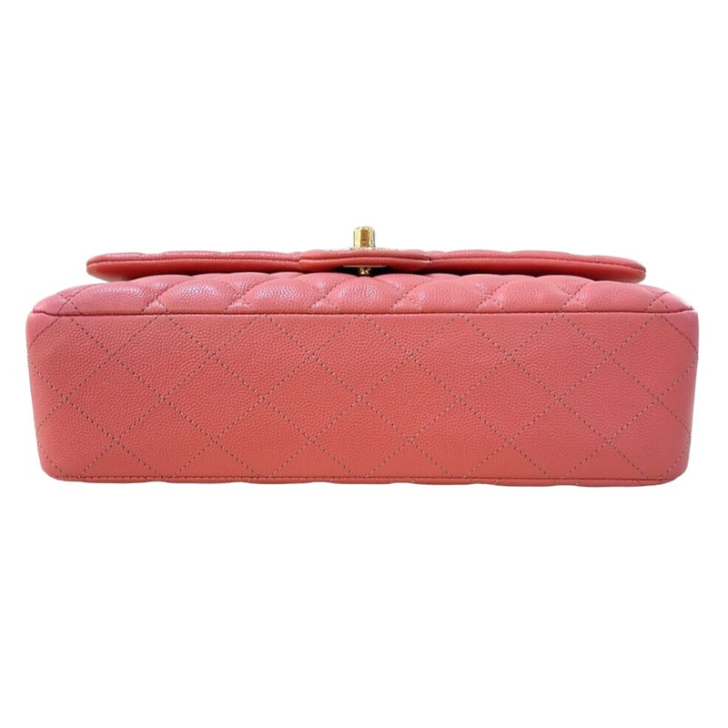 シャネル CHANEL マトラッセ25 A01112 ピンク/GD金具 キャビア
