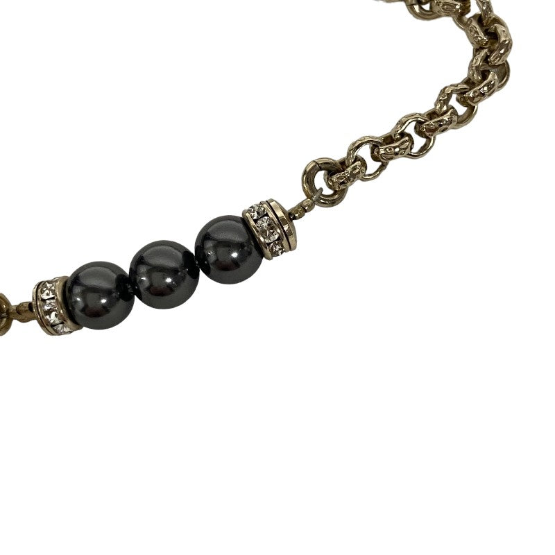 シャネル CHANEL ココハート ブレスレット 31番台 ブラック
