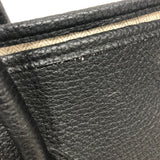 エルメス HERMES ガーデンパーティPM C刻 ブラック シルバー金具 ネゴンダ レディース トートバッグ