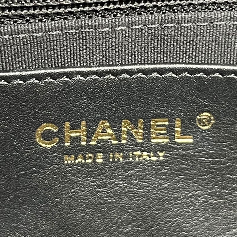 シャネル CHANEL マトラッセ2WAYボーリングバッグ AS3893 ブラック ゴールド金具 キャビアスキン レディース ショルダーバッグ