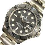 ロレックス ROLEX ヨットマスター42 226627 ブラック  RLXチタン 自動巻き メンズ 腕時計