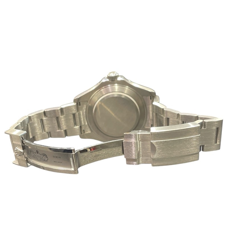 ロレックス ROLEX ヨットマスター42 226627 ブラック RLXチタン 自動巻き メンズ 腕時計