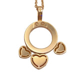 ブルガリ BVLGARI アレグラハートネックレス K18PG ジュエリー