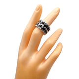 シャネル CHANEL ウルトラリング K18WG/セラミック ジュエリー