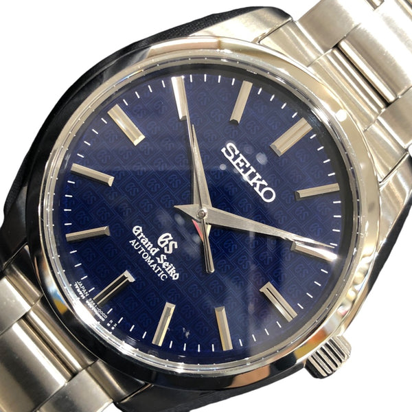 セイコー SEIKO GrandSeikoメカニカ　GS生誕55周年 SBGR097 ネイビー ステンレススチール 自動巻き メンズ 腕時計