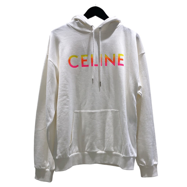 セリーヌ CELINE グラデーションロゴスウェットパーカー 2Y753670Q コットン メンズ パーカー