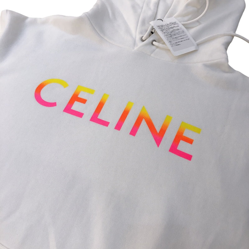 セリーヌ CELINE グラデーションロゴスウェットパーカー 2Y753670Q コットン メンズ パーカー | 中古ブランドリユースショップ  OKURA(おお蔵)