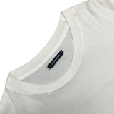 CHRISTIAN DADA　ローズプリントTシャツ ホワイト コットン メンズ 半袖Ｔシャツ