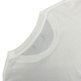 CHRISTIAN DADA　ローズプリントTシャツ ホワイト コットン メンズ 半袖Ｔシャツ