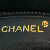 シャネル CHANEL ココマークフラップショルダーバッグ ブラック/GD金具 ラム レディース ショルダーバッグ