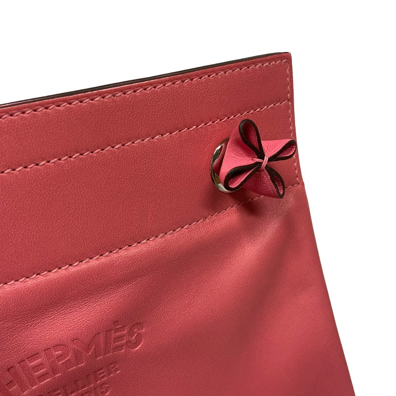 エルメス HERMES アリーヌミニ Y刻印 ローズアザレ SV金具 ヴォースイフト レディース ショルダーバッグ