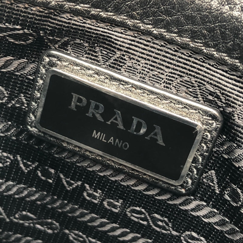 プラダ PRADA ショルダーバッグ ブラック レザー レディース ショルダーバッグ