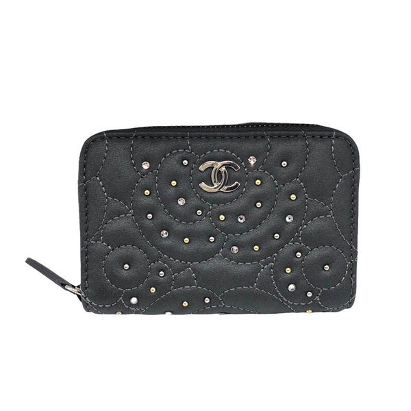 シャネル CHANEL カメリアコインパース A82551 レザー レディース カードケース | 中古ブランドリユースショップ OKURA(おお蔵)