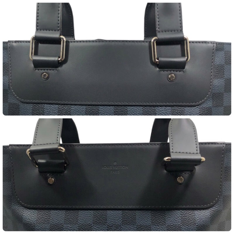 ルイ・ヴィトン LOUIS VUITTON カバヴォワヤージュ  N41397 ダミエ・コバルト ダミエキャンバス メンズ トートバッグ